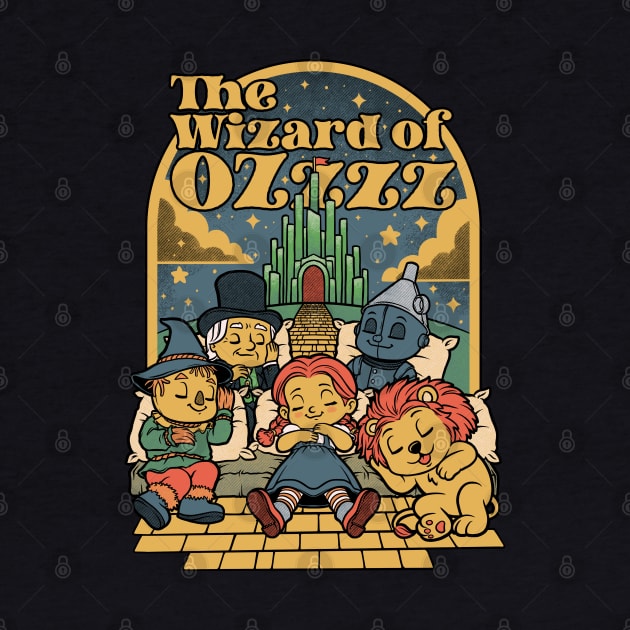 The Wizard Of Sleep - Cute Vintage Movie by Studio Mootant